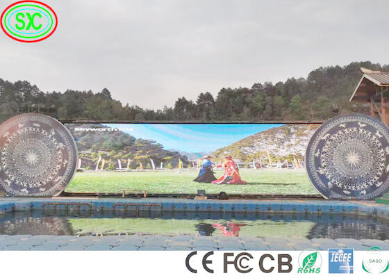 P3.91 شاشة LED للإيجار للكنائس والعروض والأحداث والزفاف ثلاث سنوات ضمان