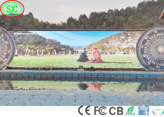 P3.91RGB شاشة LED داخلية / لوحة LED الإعلانية 768 X768mm الحجرة