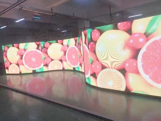 5500nits P3.91 شاشة LED للإيجار المرحلة 500x500 LED خزانة 48W