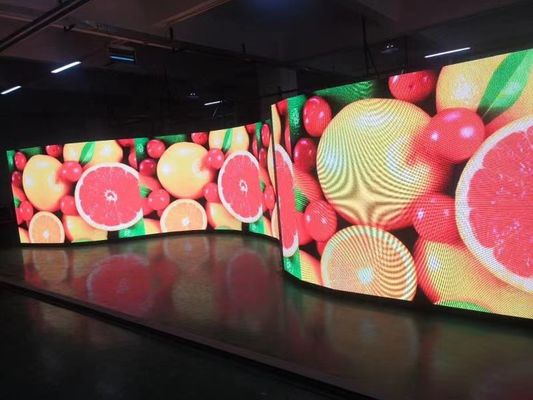 سعر جيد 5500nits P3.91 شاشة LED للإيجار المرحلة 500x500 LED خزانة 48W الانترنت
