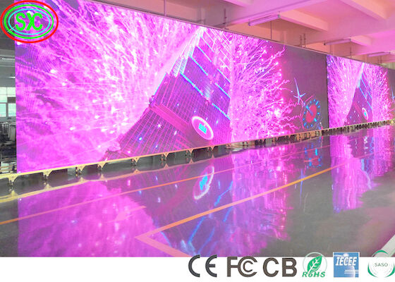شاشات LED للمسرح ذات سطوع عالي وتباين قابل للتعديل لمشاهدة مثالية SMD2121 1100nits P3.91