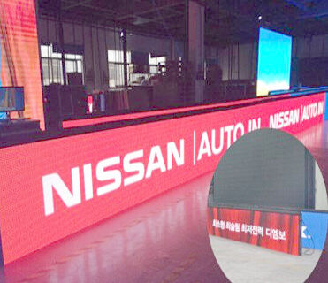 شاشة الألومنيوم المنسوجة باللون الكامل LED ، 7500cd / مربع متر عرض فيديو عالي الوضوح