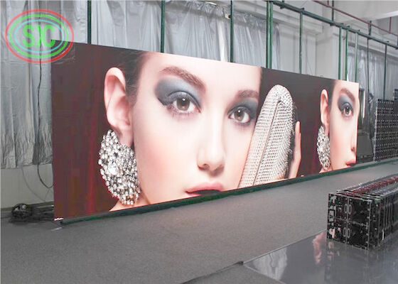 1010 حجم المصابيح عرض LED داخلي ملون بالكامل مع وضع السائق 64S