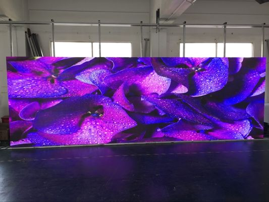 سعر جيد P3.91 P5.95 P4.81500x500mm تأجير داخلي شاشة LED المرحلة شاشة LED فيديو جدار المؤتمر حفلة موسيقية الخلفية الانترنت