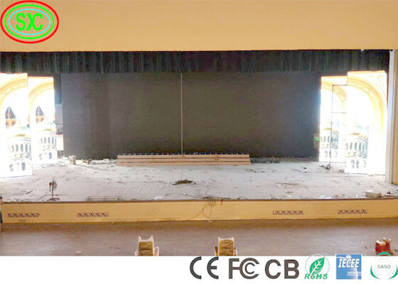 P4 IECEE SABER شاشات فيديو داخلية LED SMD2121 IP31 للمسرح شاشة عرض LED كامل اللون