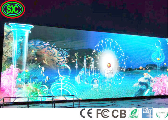 P4 IECEE SABER شاشات فيديو داخلية LED SMD2121 IP31 للمسرح شاشة عرض LED كامل اللون
