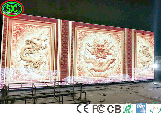 P4 IECEE SABER شاشات فيديو داخلية LED SMD2121 IP31 للمسرح شاشة عرض LED كامل اللون