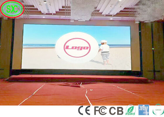 P3 300W / M2 CB شاشة عرض LED داخلية ملونة كاملة SMD2121 1R1G1B شاشة عرض LED ملونة كاملة