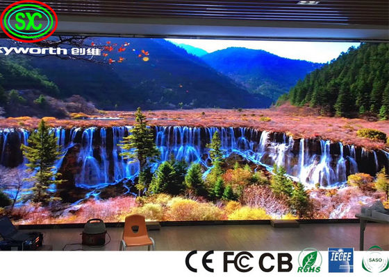 سعر جيد شاشة SMD LED 320 * 160mm حجم الوحدة حجم الخزانة العادية 960 * 960mm متوسط 180W / m2 استهلاك الطاقة الانترنت