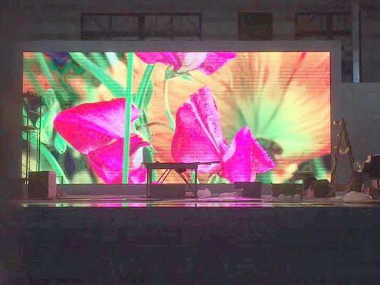 شاشة ألومنيوم RGB P2.5 7500cd / m2 شاشة LED الإعلانية الداخلية