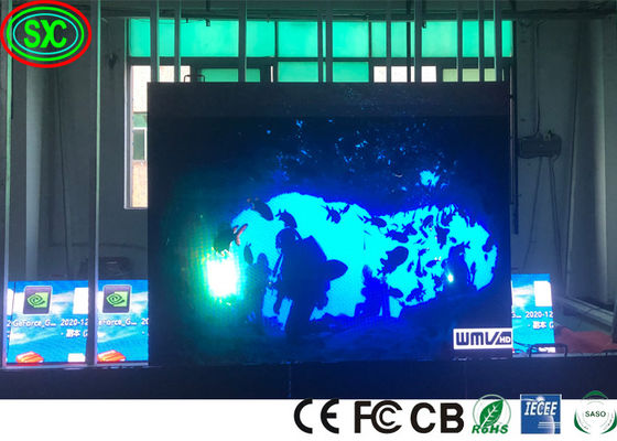 داخلي غوب LED HD عرض شاشة رقمية LED الفيديو لوحة شاشة الحائط 3840 هرتز للإعلانات الأحداث