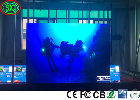 داخلي غوب LED HD عرض شاشة رقمية LED الفيديو لوحة شاشة الحائط 3840 هرتز للإعلانات الأحداث