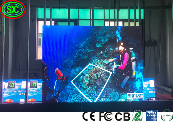 داخلي غوب LED HD عرض شاشة رقمية LED الفيديو لوحة شاشة الحائط 3840 هرتز للإعلانات الأحداث