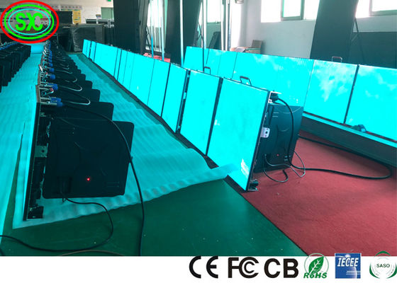 لوحات المستأجر 500x500mm SMD المسرح LED الشاشة 2.604mm الطول للحفلات الموسيقية كامل لون LED شاشة العرض