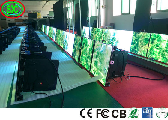 لوحات المستأجر 500x500mm SMD المسرح LED الشاشة 2.604mm الطول للحفلات الموسيقية كامل لون LED شاشة العرض