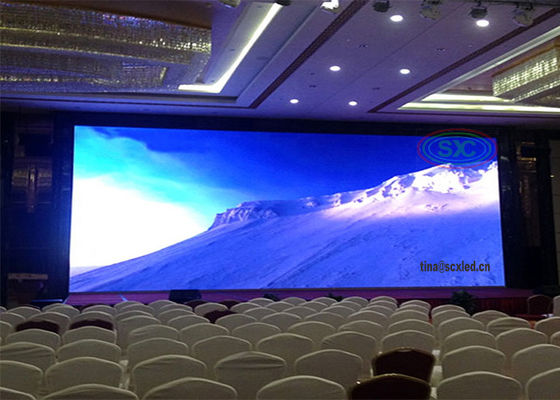 شاشة LED ذات لون كامل داخلية SMD تأجير P3 عالية الدقة شاشة حائط فيديو LED