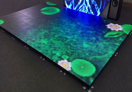 عالية الدقة الداخلية / الخارجية P4.81 Full Color Led Dance Floor Factor لحدث البار