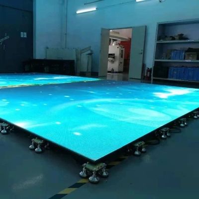 ملونة كاملة ديسكو نايتكلب مات إضاءة أرضية الرقص P4.81 لوحات LED لحفلة الزفاف