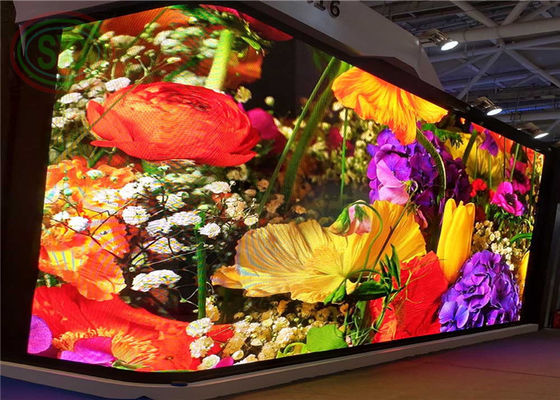 انخفاض استهلاك LED في الحائط الداخلي P3، P391، P4.81 شاشة LED للاجتماعات الأكاديمية