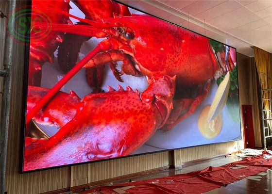 خفيفة الوزن SMD داخلي P5 شاشة LED 640 * 640 مم للعرض
