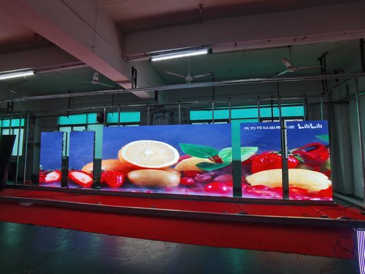 HD Ultra Slim Front Service داخلية LED Display استئجار شاشة كاملة الألوان معدل تحديث عالي