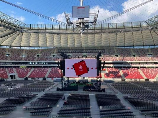 شاشة عرض LED ملونة داخلية P4.81 لوحات جدار الفيديو للخلفية المسرحية