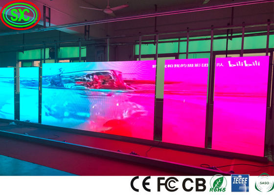 شاشة LED داخلية P2.5 مرحلة كاملة الألوان مضادة للماء LED الشاشة الألومنيوم الصب