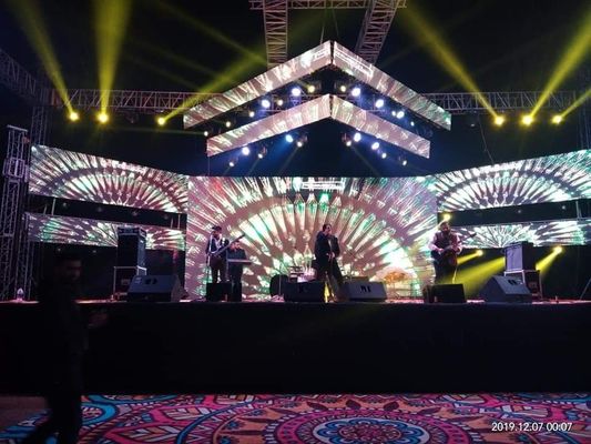 شاشة LED HD للمسرح الداخلية 64x64 Dot Matrix للإيجار والتعليق