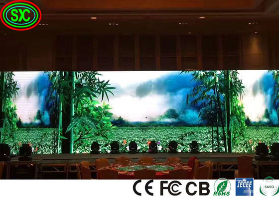 1100cd/m2 500mcd مسرح تأجير LED العرض IECEE للمناسبات الحيةشاشة LED كاملة الألوان