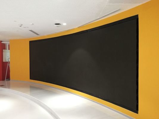 داخلي P3.91 HD تثبيت ثابت شاشة عرض LED تستخدم كمؤتمر تلفزيون استوديو جدار فيديو