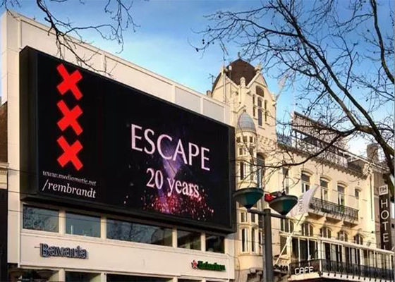 شاشة LED ذات الجانبين المزدوجة P6 6mm Pixel IP65 مقاومة للماء