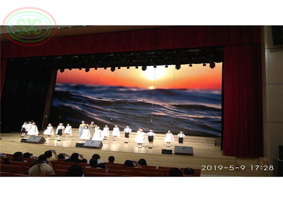 خارجية كامل اللون الحديدية المقاومة للماء خزانة P2.5 Smd1515 مشعة استئجار الشاشة 3 سنوات ضمان