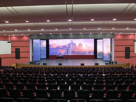 لون كامل معلق المسرح الخلفية استئجار لوحة P3.91 شاشة LED لحفلات موسيقية الحدث