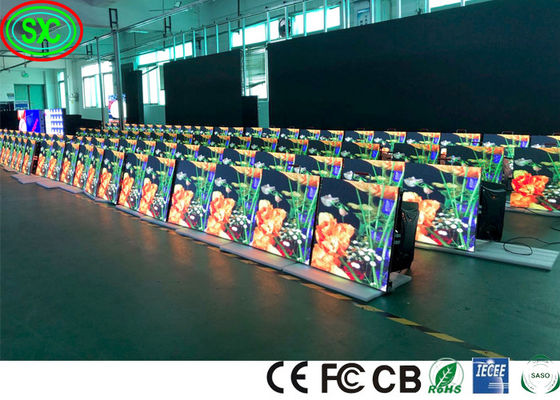 داخلية ملونة P1.875 P2 P2.5 استئجار المسرح الخلفية HD وسائل الإعلام الكبيرة LED شاشة عرض LED لوحة جدار الفيديو