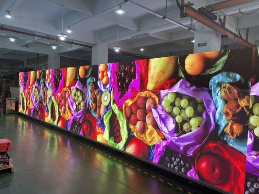 شاشة LED ذات لون كامل داخلية خفيفة الوزن 1000CD / M2 سطوع زاوية عرض واسعة
