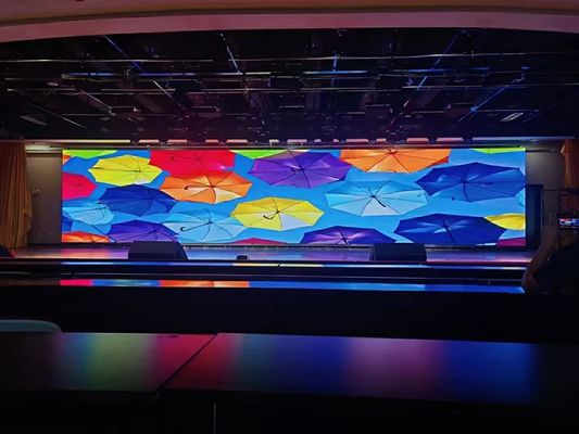 P4 شاشة LED ملونة كاملة داخلية ذات دقة عالية وتردد مرتفع للإعلانات والأحداث