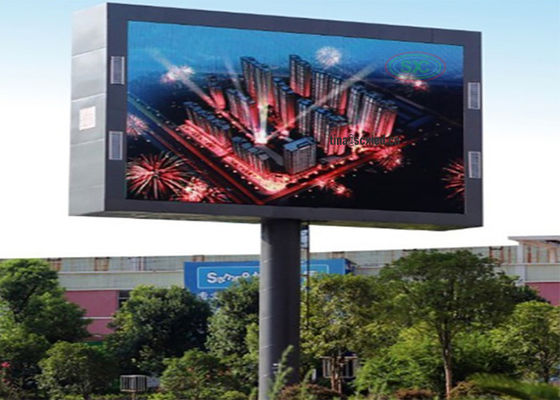 لوحات إعلانية LED ذات الألوان الكاملة ذات الجانبين المزدوج P10