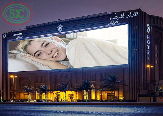 سعر جيد شاشات LED للإعلانات SMD لوحة عرض 6 مم الملعب 27778 نقطة / متر مربع الانترنت