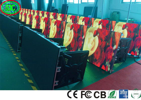 شاشة عرض خلفية LED عالية الدقة P2.5 داخلية للإيجار بالألوان الكاملة
