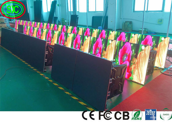 شاشة عرض خلفية LED عالية الدقة P2.5 داخلية للإيجار بالألوان الكاملة