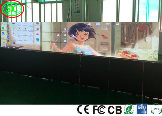 SMD2121 9500K عرض LED داخلي مستأجر P2.5 كامل اللون 350W / مربع متر كامل اللون LED LED عرض كامل اللون