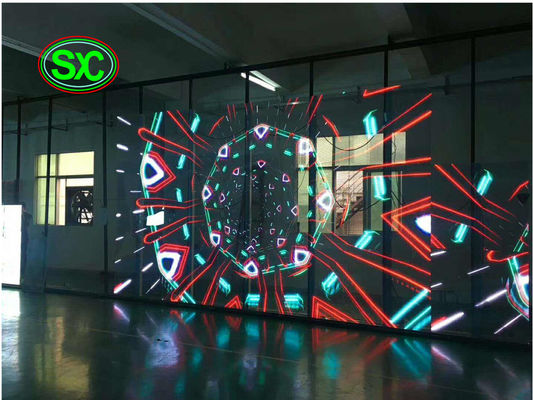 SMD 2121 لوحة LED شفافة شاشة LED شفافة Epistar رقاقة عالية الرؤية
