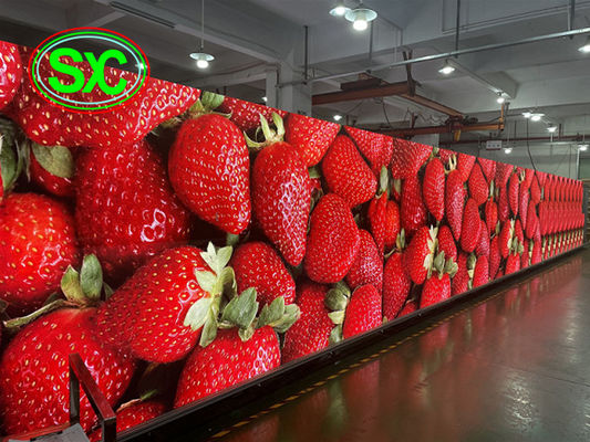 شاشة LED مضادة للاصطدام GOB مثالية للأحداث استئجار الحفلات كثافة بكسل عالية 100 عمر التشغيل