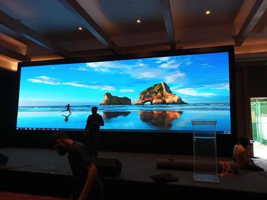 SCX LED داخلية Full Color LED Display P4mm SMD 512*512mm لوحة الألومنيوم المصبوبة بالشريط الفيديو الحائط Pantallas LED P4 داخلية LED Rental Screen