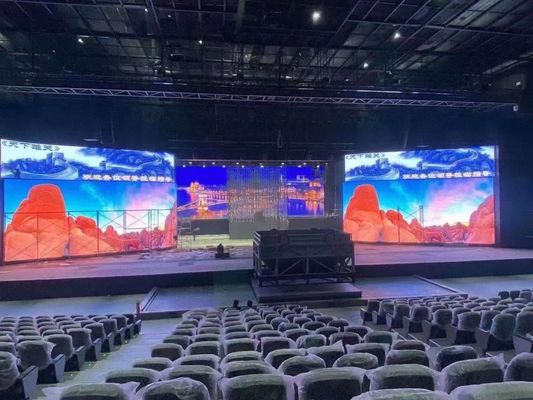 قوس لأفضل شاشة مدعومة بالألوان الكاملة في الداخل هو أكثر من SCX LED هل غطيت مع لدينا P5 640x640mm شاشة تأجير LED لأحداث الحفلات الموسيقية وأكثر