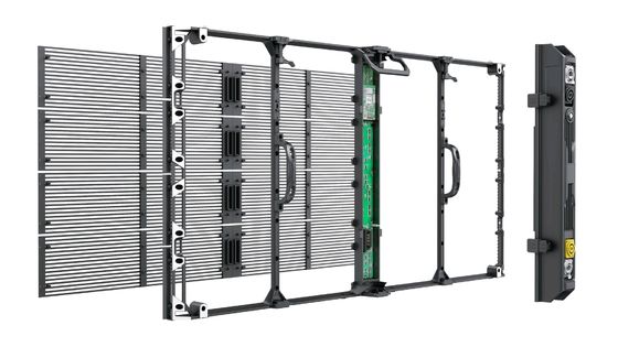 خفيفة الوزن G7.82-7.82 شاشة LED شفافة 6.2kg وحدة الوزن 0.2KG / PC طريقة القيادة طريقة القيادة