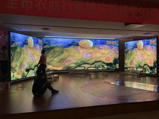 شاشة LED داخلية ملونة عالية الدقة وعالية الدقة وبأسعار معقولة من نوع GOB COB، شاشة LED داخلية ملونة كاملة