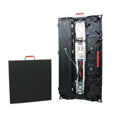 صورة شاشة داخلية مدعومة باللون الكامل لمعرض فيديو HD P4.81 LED Display Rent