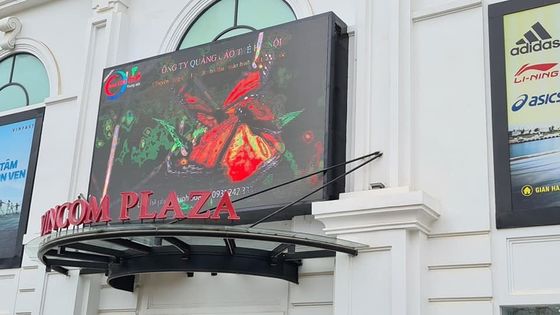 SCX LED P10 لوحة عرض LED ملونة كاملة للخارج 960 * 960mm للتثبيت الثابت مع دقة عالية