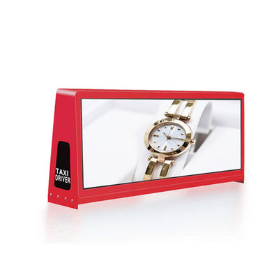 في الهواء الطلق كامل لون P5 LED العرض سقف السيارة إعلانات علامات الجانب المزدوج سيارة أجرة فوق